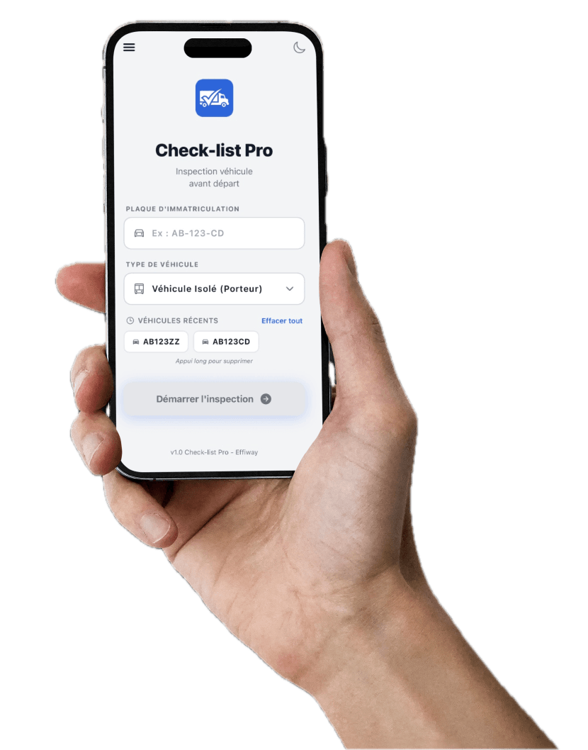 Application Check-list Pro