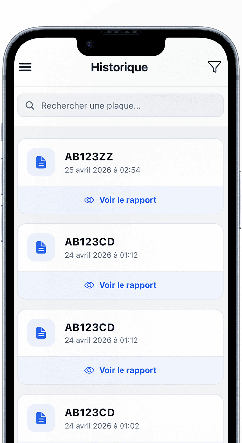 Suivi des inspections en temps réel